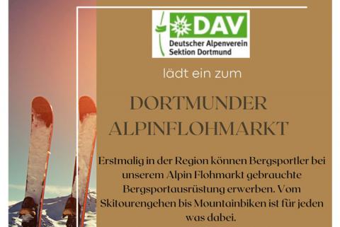 Dortmunder Alpinflohmarkt am 12.03.2023