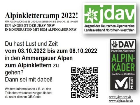 Alpinklettercamp 2022