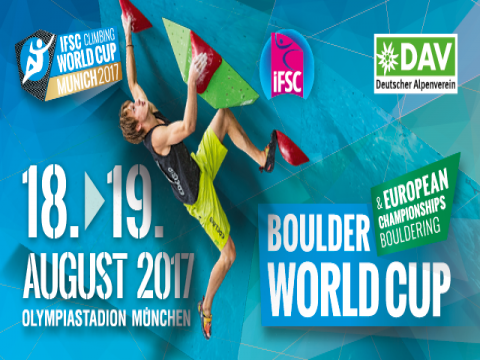 Finale des Boulderweltcups & EM Bouldern in München
